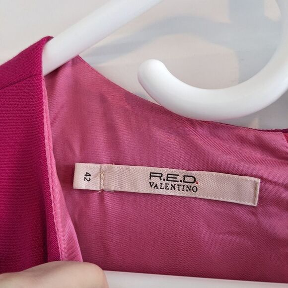 Red Valentino/Pink Dress Sz 6 - Picture 3 of 5